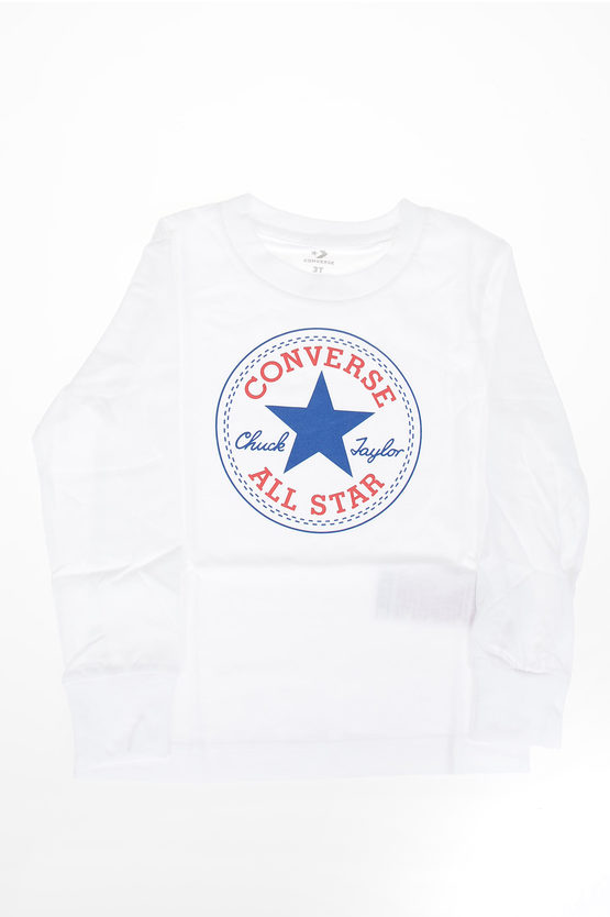 Converse Kids' Printed T-shirt In White