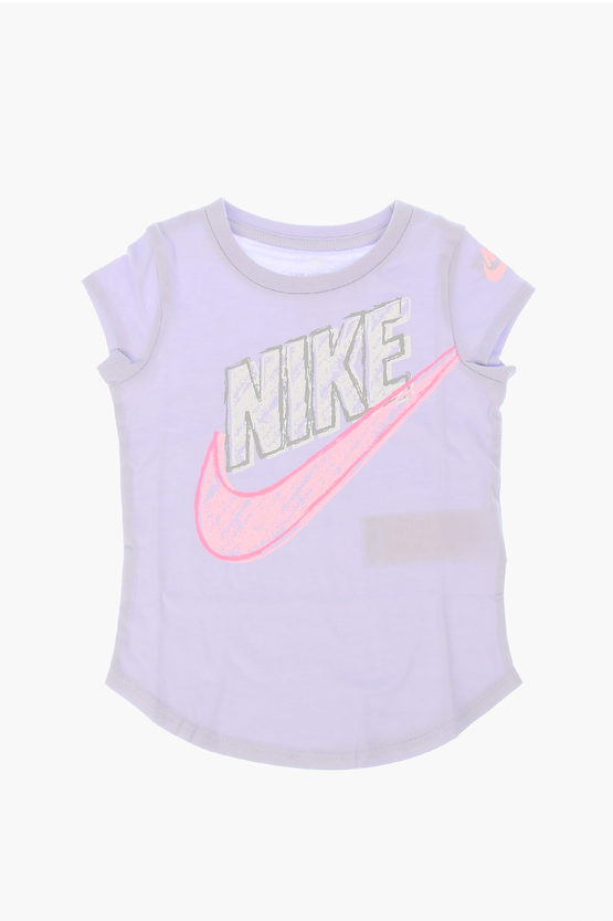 Nike Printed T-shirt In Purple