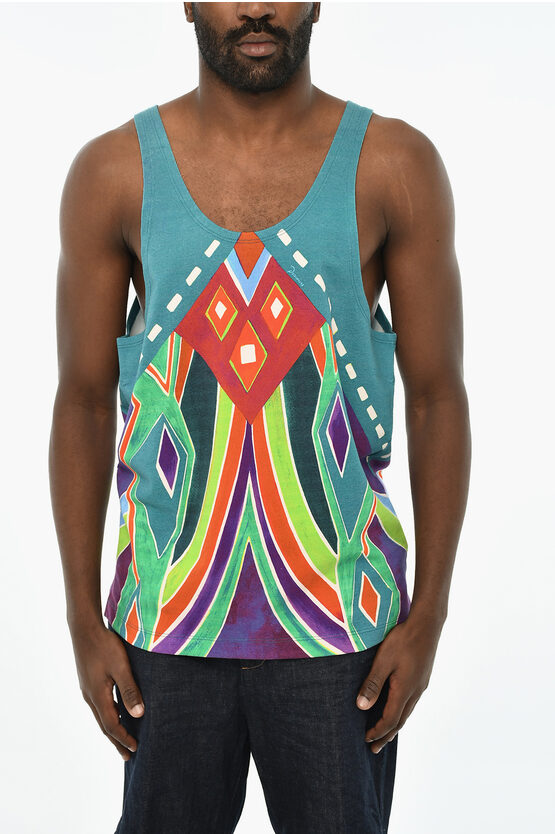 Dsquared2 Printed Tank Top Grösse M In Multi