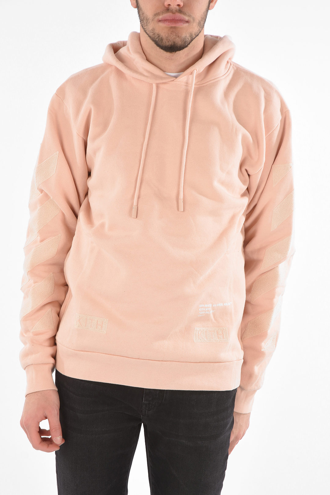 Kith off white hoodie online