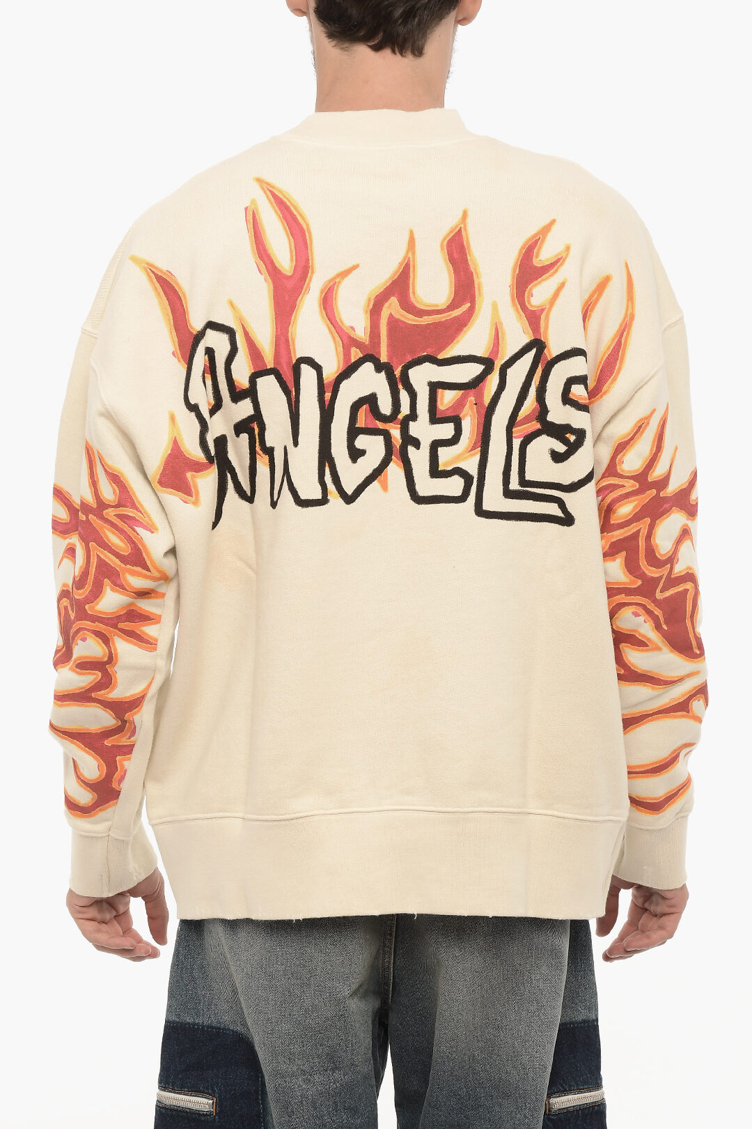Palm Angels Printed Turtleneck Sweatshirt men - Glamood Outlet