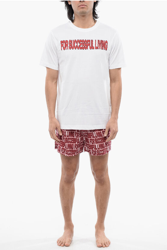 Diesel Printed Umkit-just-stark-el Short Pyjamas Set