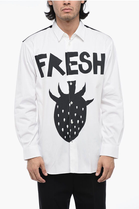 Shop Comme Des Garçons Printed Westfall Shirt