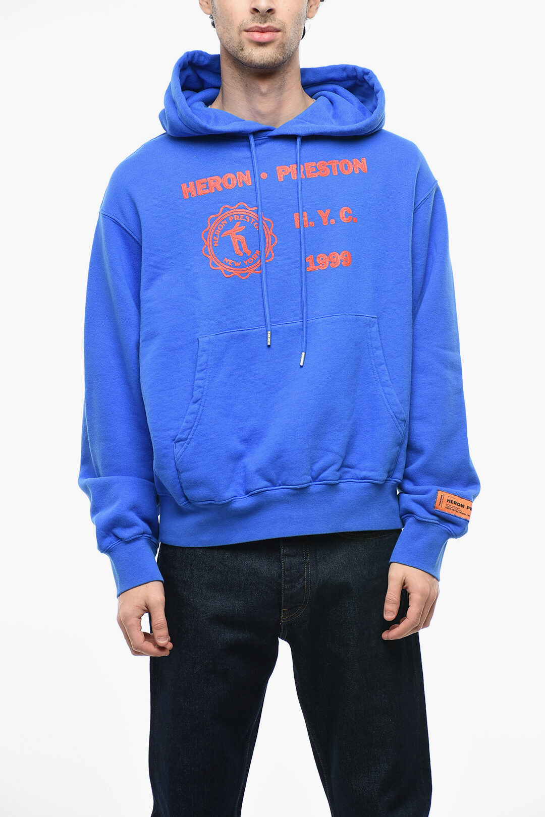 Heron preston cat discount hoodie