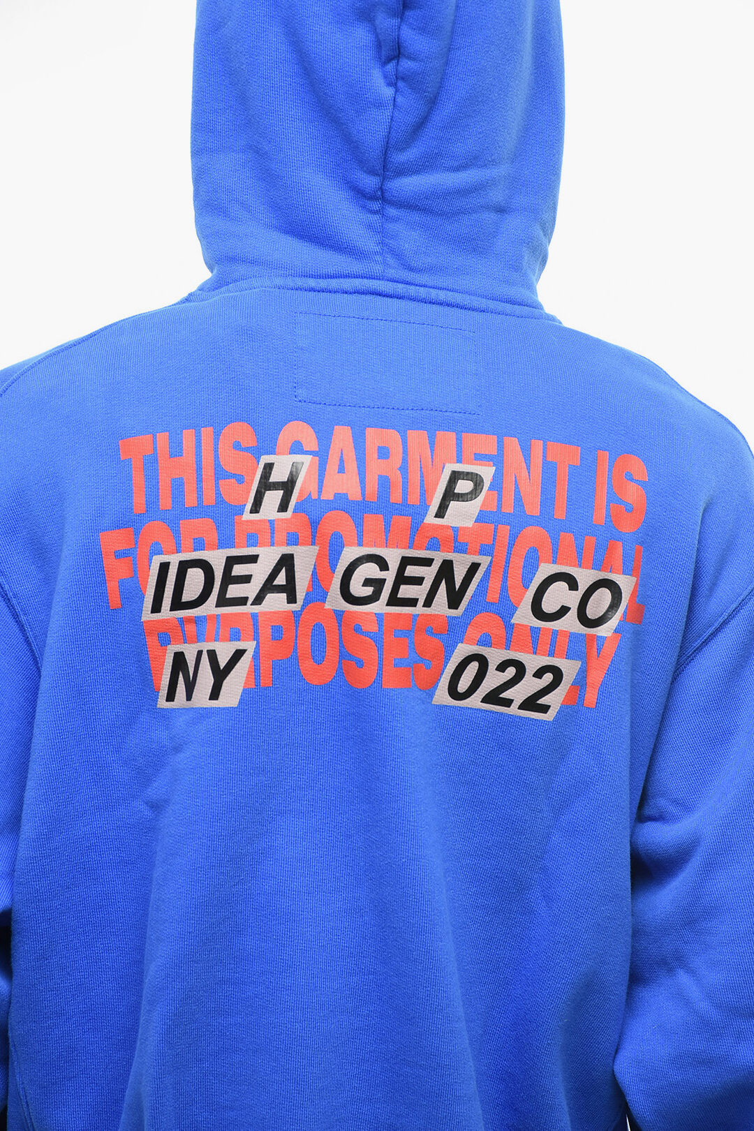 Heron Preston PROMO ONLY Hoodie Sweatshirt with Embossed Lettering