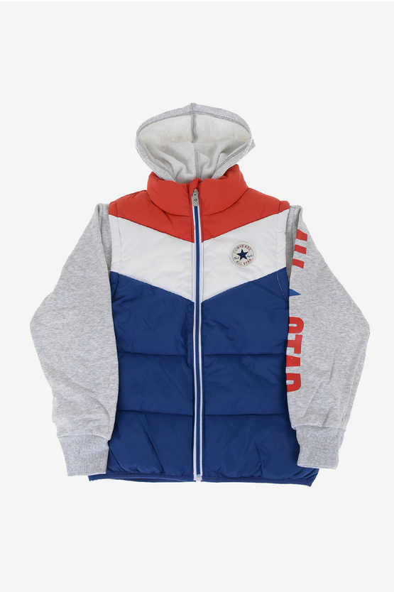 Puffer With Jersey … - image