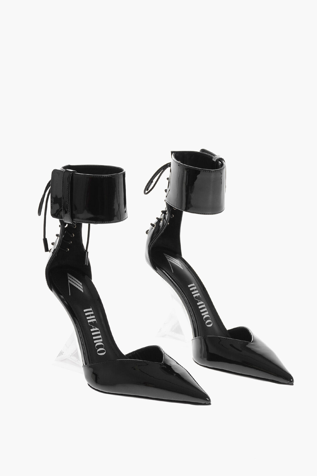 The Attico Pumps in Vernice MORGAN con Cinturino alla Caviglia 10