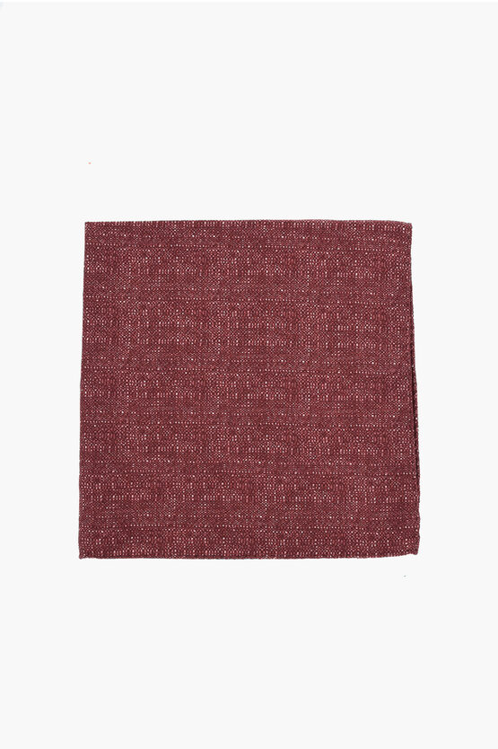 Corneliani Pure Silk Pocket Square In Multi