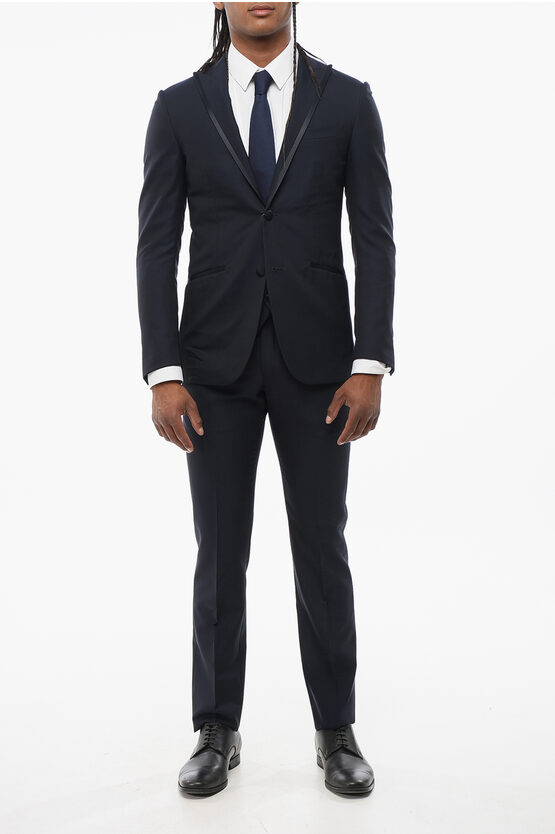 Corneliani Pure Wool Cerimonia Academy 3-piece Suit In Multi