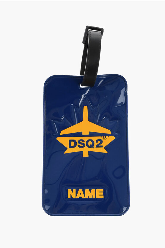 Dsquared2 Pvc Tags For Suitcase With Embossed Details