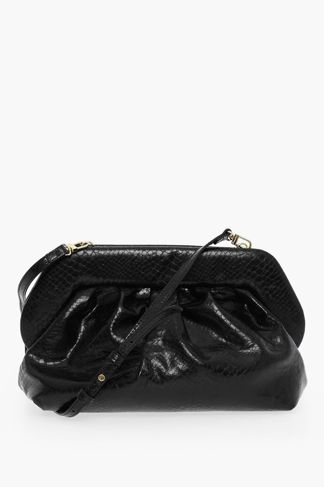 Python Positive Closure Tool Bag THEMOIRè Python Effect Faux Leather Clutch with Magnetic Closure women ...