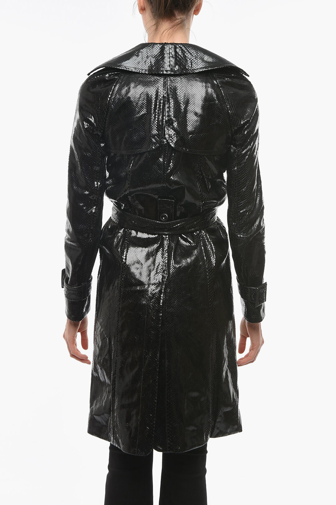 Dsquared2 Python Skin Trench with Back Vent women - Glamood Outlet