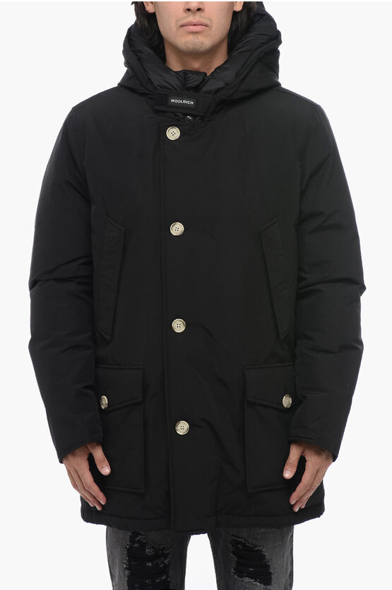 Shop Woolrich Quilted Artic Parka With Cuffs