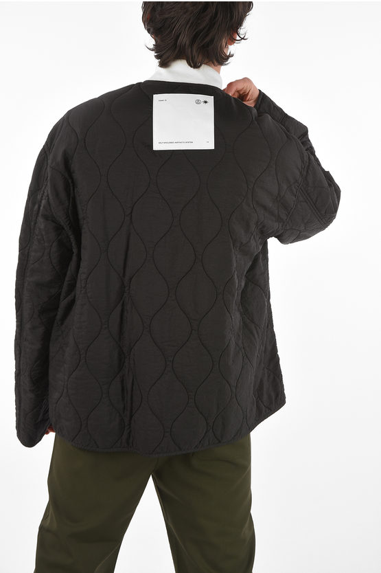 quilted COMBAT LINER jacket