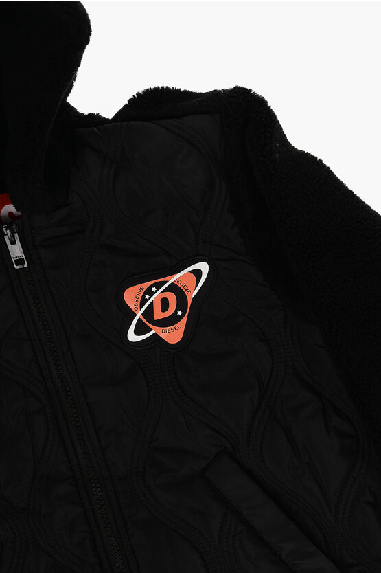 Quilted Jacket with Hood