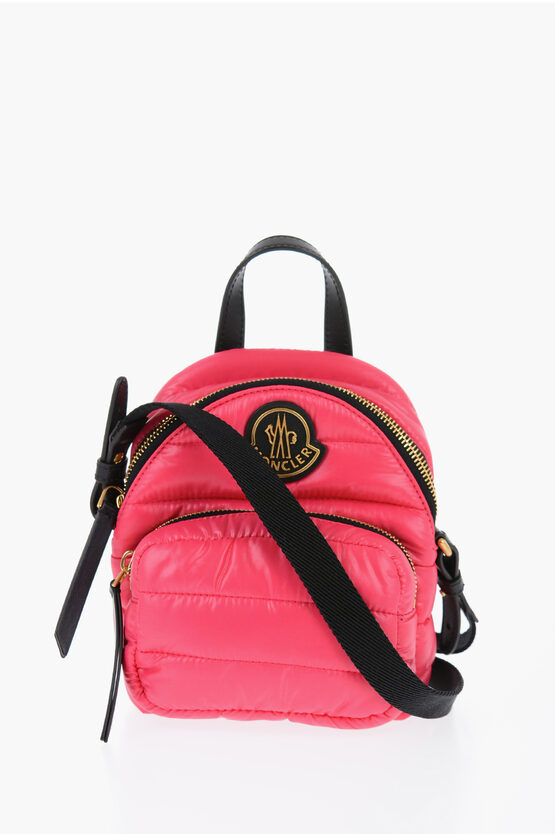 Shop Moncler Quilted Kilia Mini Backpack With Shoulder Strap