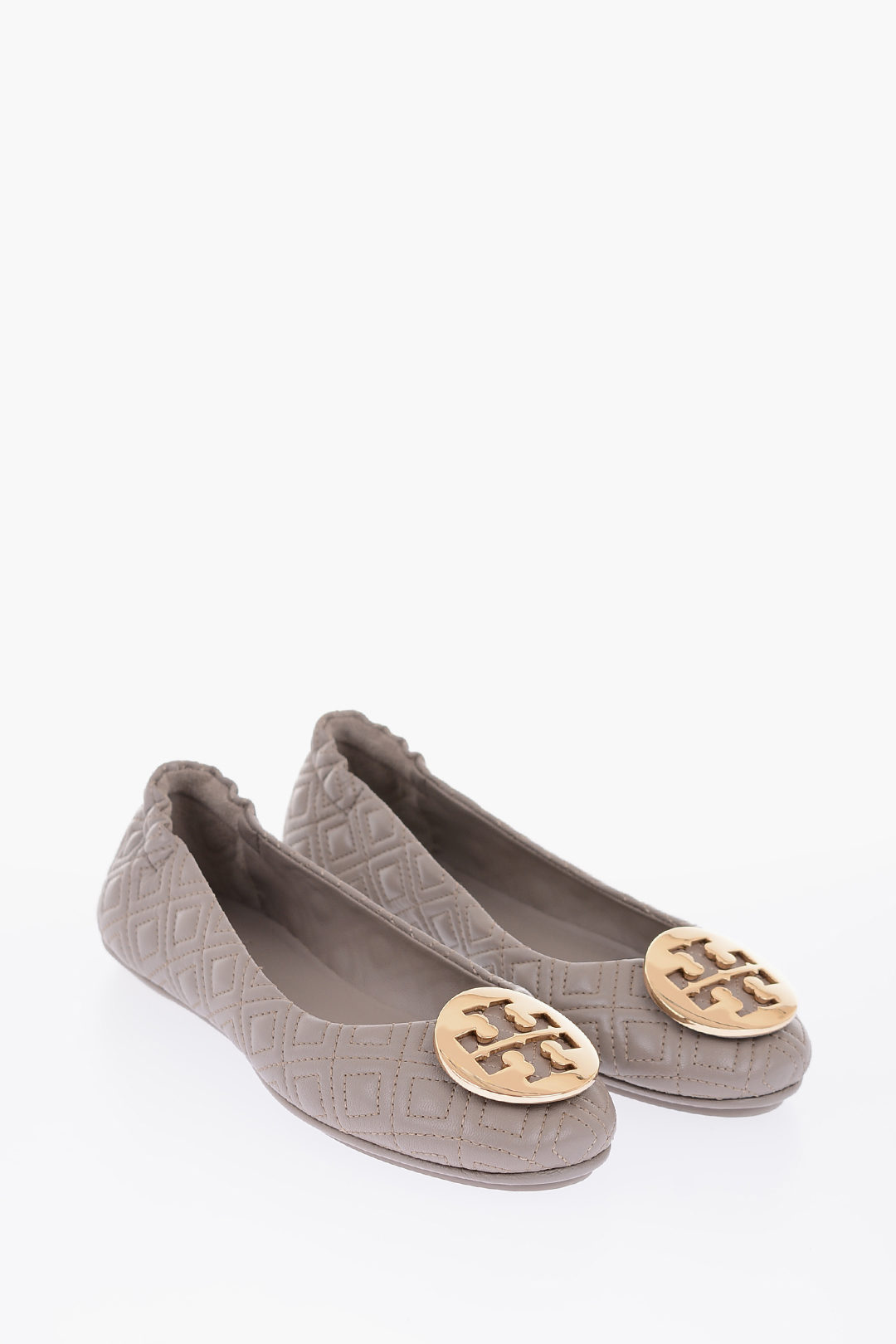 Tory Burch Quilted leather Ballet flats women - Glamood Outlet