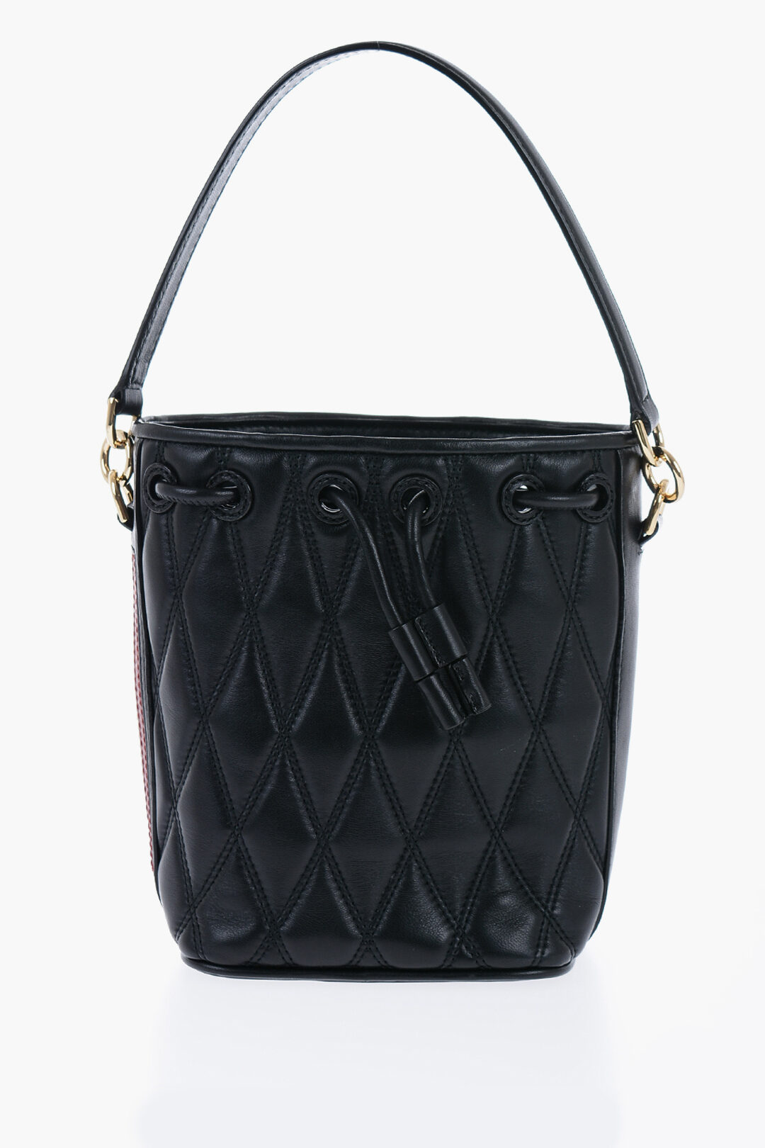 Quilted Leather DONAE Bucket Bag