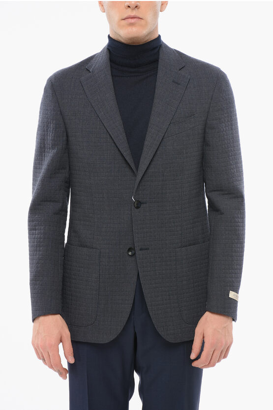 Quilted Motif Wool … - image