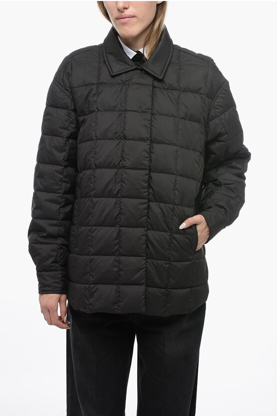 Shop Ienki Ienki Quilted Overshirt With Hidden Fastening