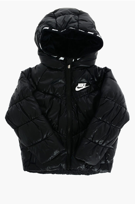 Nike Quilted Puffer In Black