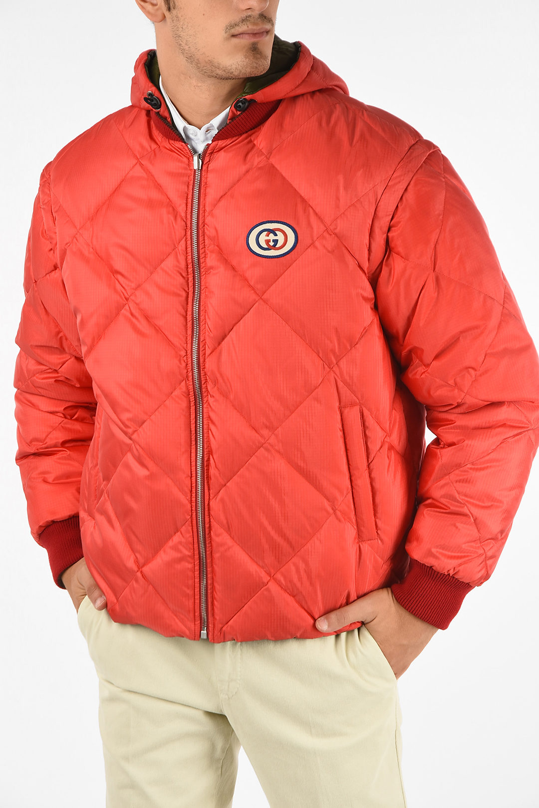 Gucci Quilted Reversible Down Jacket men Glamood Outlet