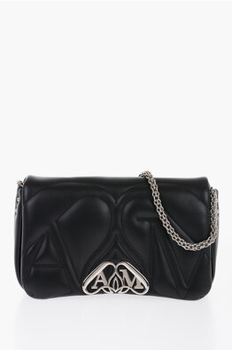 ショルダーバッグ・ポシェット ALEXANDER MCQUEEN Woman Shoulder bag Ice 7573751BLE2 4934 The Jewelled Satchel Bag | Luxury Satchel Bags | Alexander