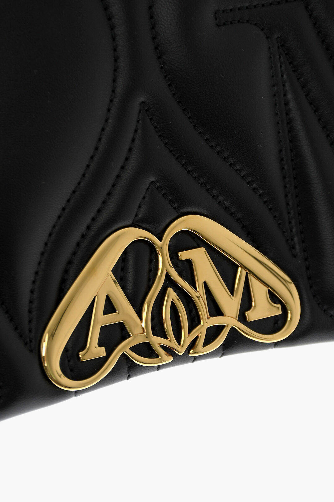 Alexander McQueen Quilted SEAL Bag with Removable Shoulder