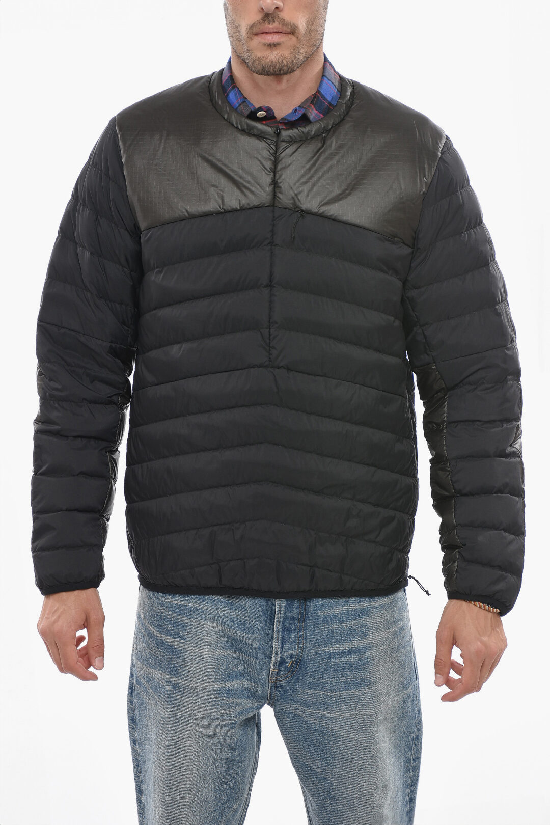 Quilted TUNDRA Down Jacket with Half Zip