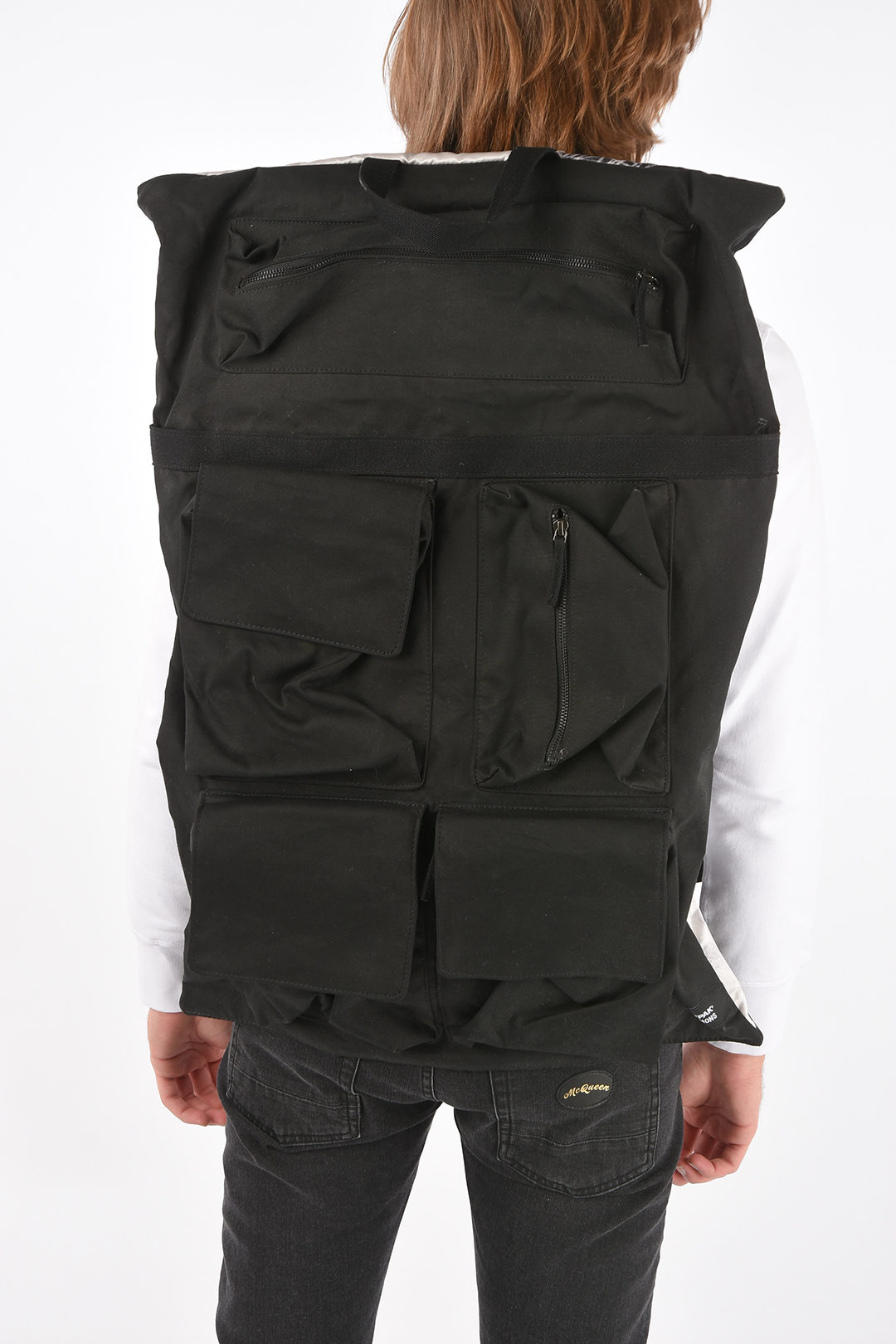 Eastpak RAF SIMONS multi pockets RS POSTER backpack unisex men women -  Glamood Outlet