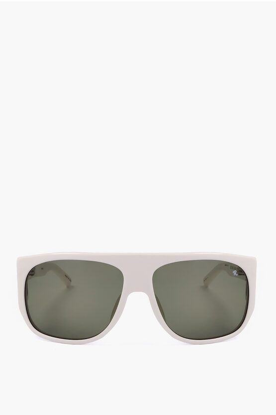 LINDA FARROW RAF SIMONS SHIELD SUNGLASSES WITH PLASTIC FRAME