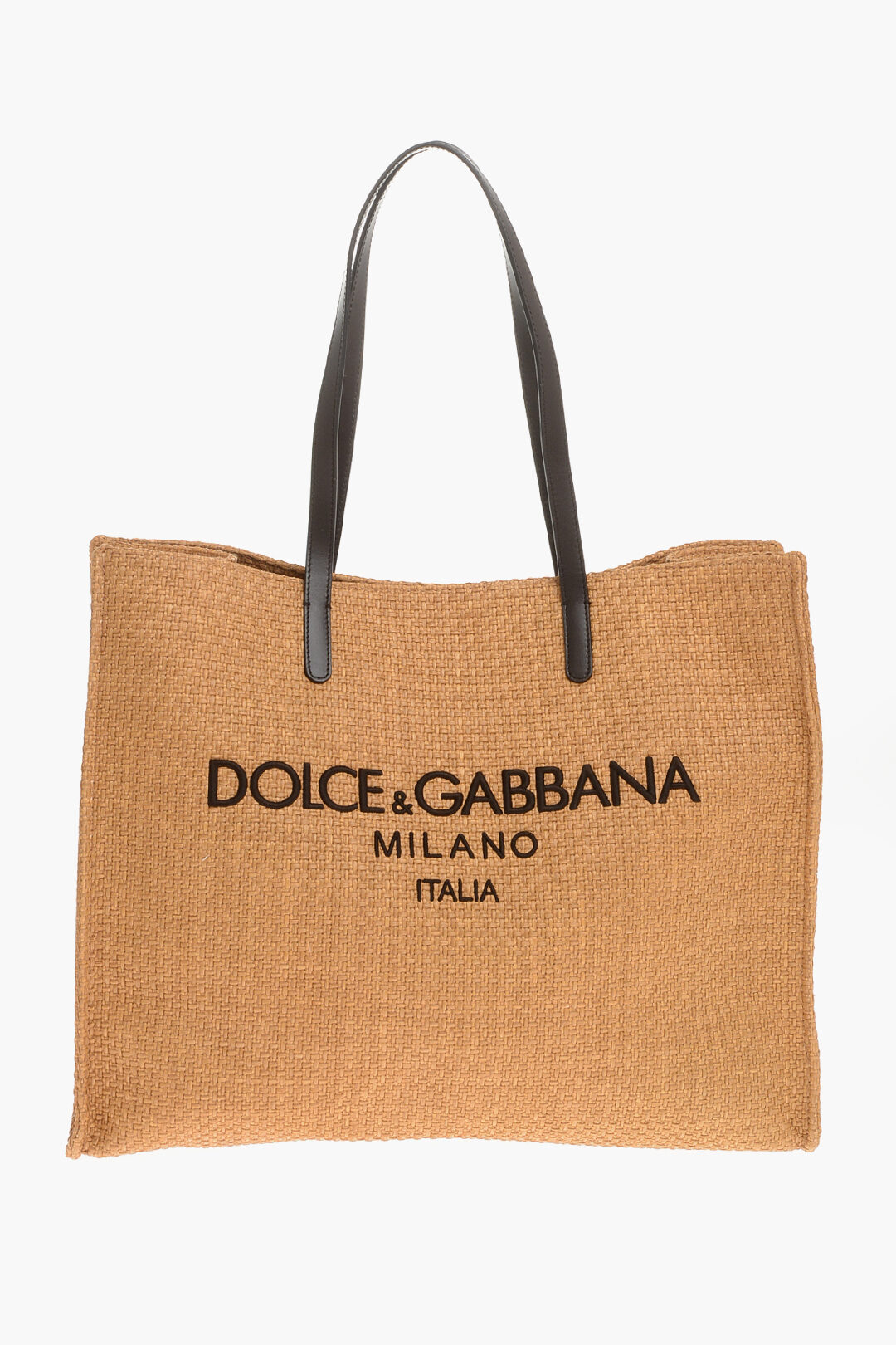 【関税・送料込み】DOLCE & GABBANA TOTES BEIGE RAFFIA SATCHEL Large shopper in Beige for Women | Dolce&Gabbana® US