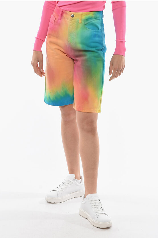 Ireneisgood Rainbow Effect Shorts In Multi