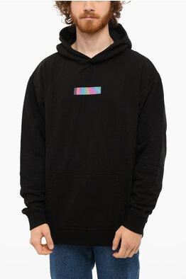 Autry Tie Dye Effect MATCHPOINT Hoodie with Zip Closure men