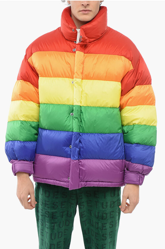 Burberry Rainbow Rainbow Puffy Coat Burberry RAINBOW Oversized