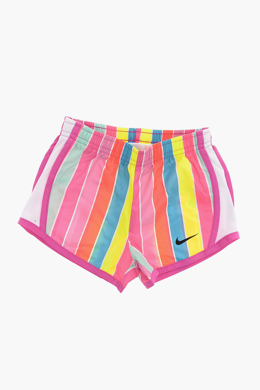 Nike KIDS Rainbow Striped Shorts girls - Glamood Outlet