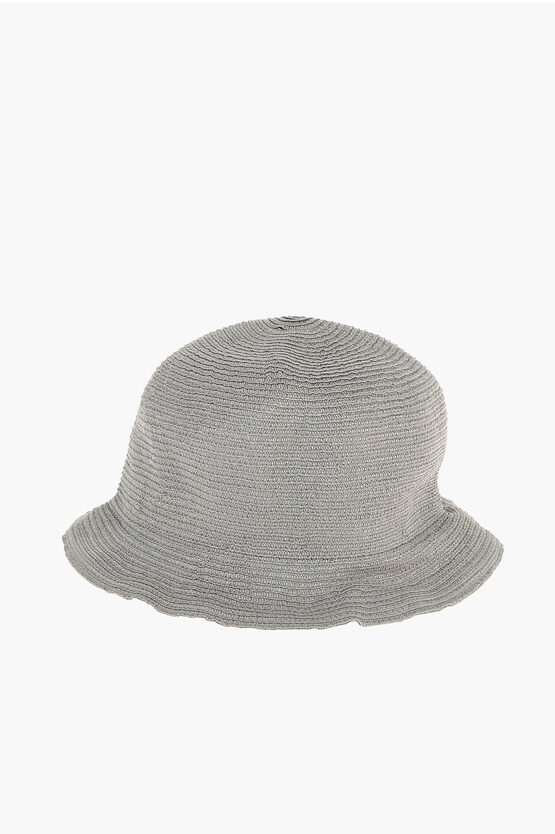 Valeur Rayon Chou Chou Bucket Hat In Gray