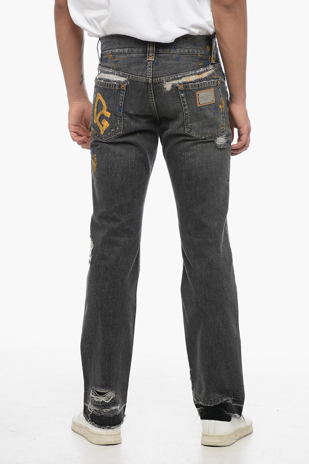 Dolce & Gabbana RE-EDITION Regular Fit SKETCH Denims with