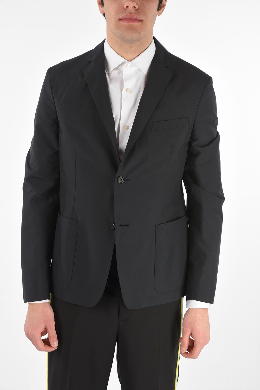 Prada RE-NYLON 2 Button Half-lined Blazer men - Glamood Outlet