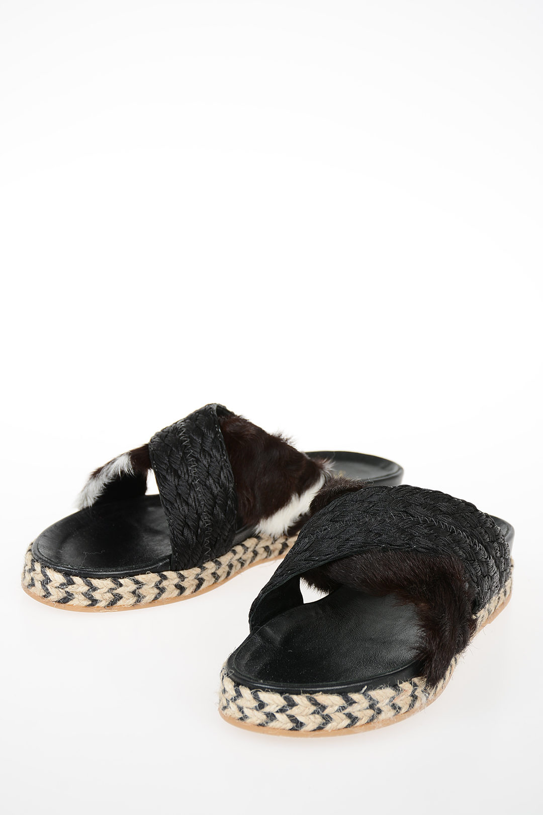 Mr & Mrs Italy Real Fur Sandals women - Glamood Outlet