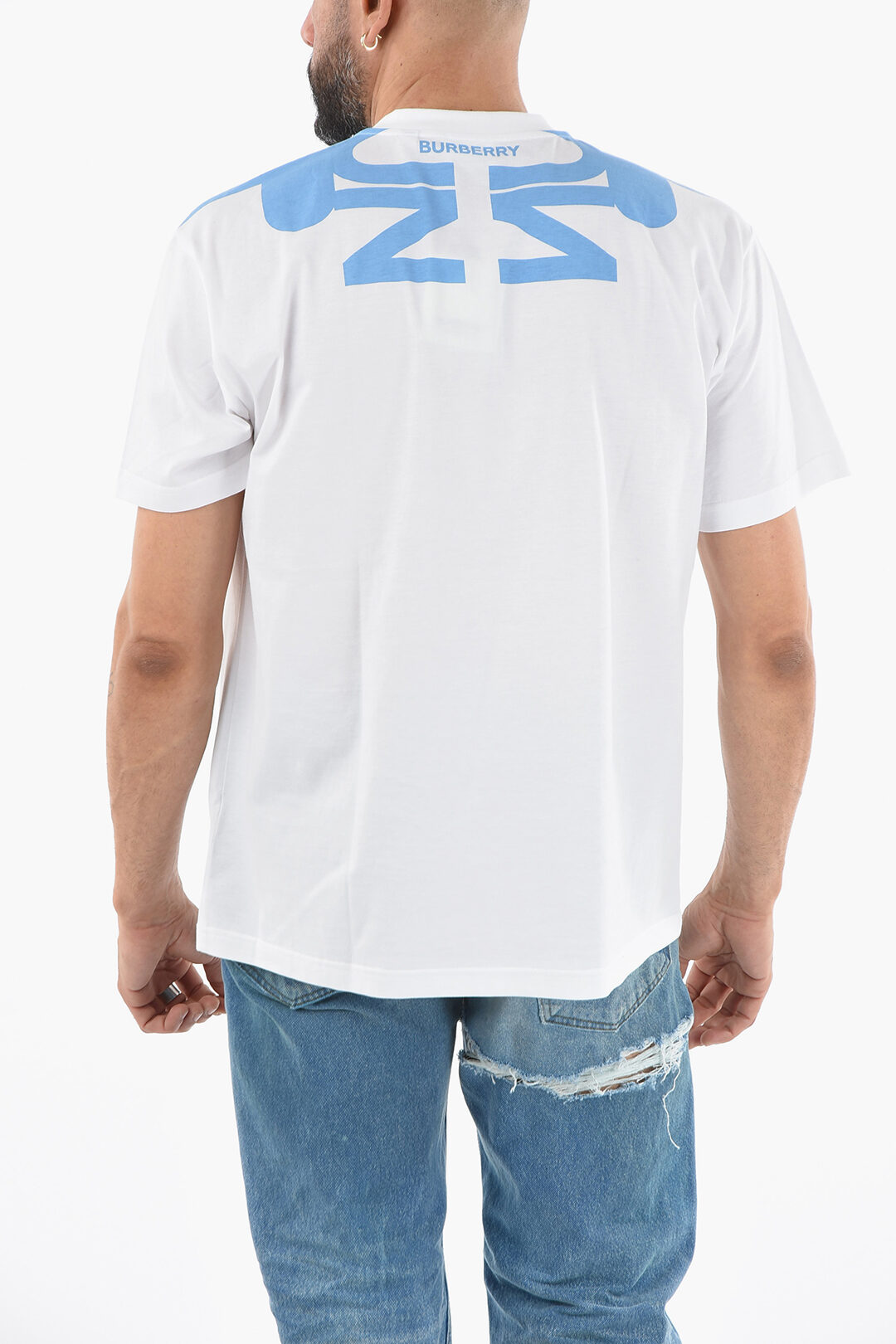 BURBERRY バーバリー GLOBE GRAPHIC PRINTED Tシャツ Burberry Globe-Graphic T-Shirt White Men's - US