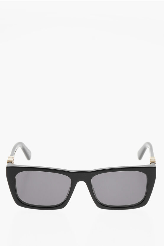 Off-white Rectangular Albany Sunglasses With Golden-effect Monogram