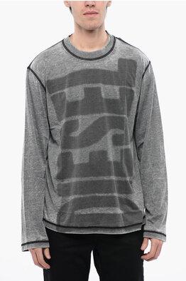 Outlet Diesel men Long Sleeve T-Shirts - Glamood Outlet