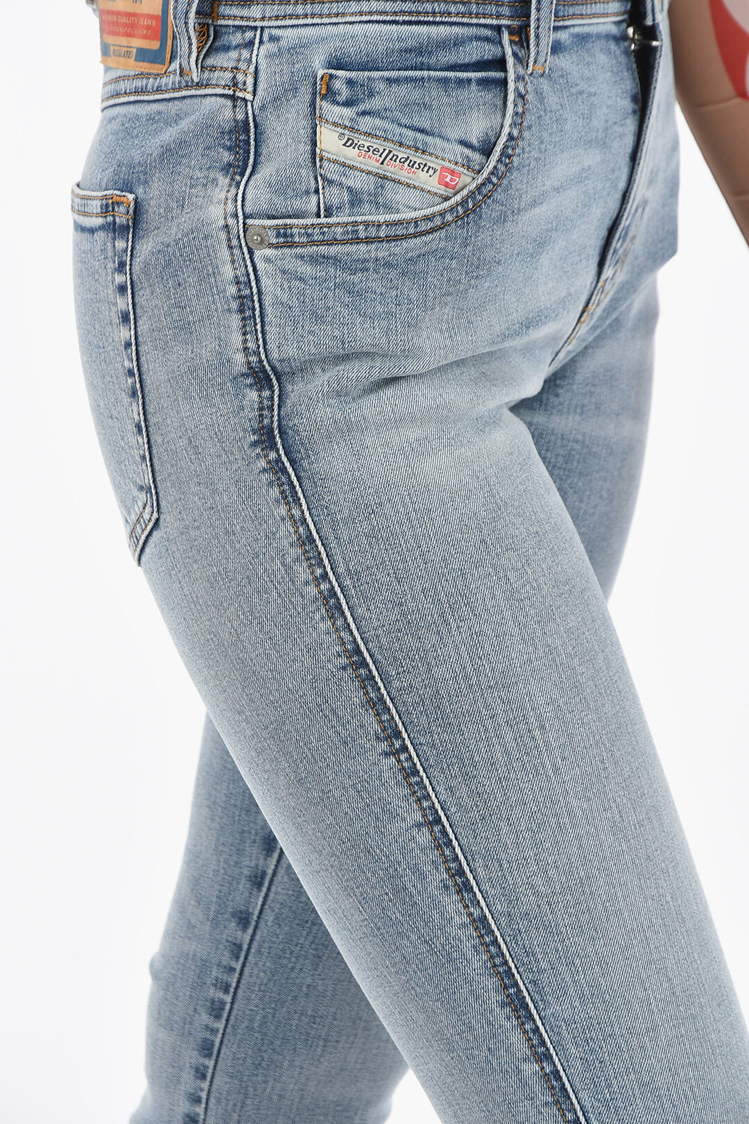 pijpleiding familie Gang Diesel RED TAG Mid-Waist 2015 BABHILA Skinny Fit Jeans 14cm L30 women -  Glamood Outlet