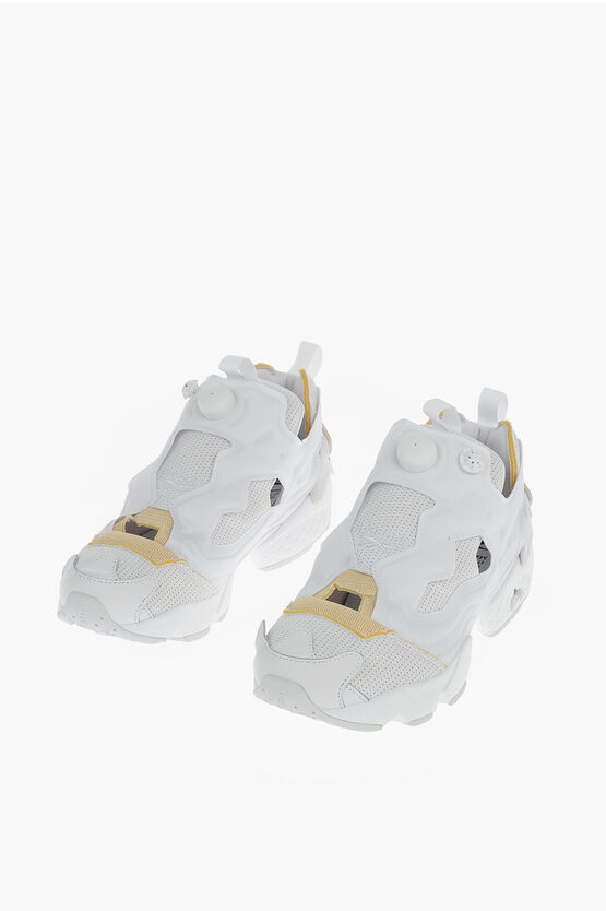 Shop Maison Margiela Reebok Mm22 Fabric Instapump Fury Memory Of Sneakers