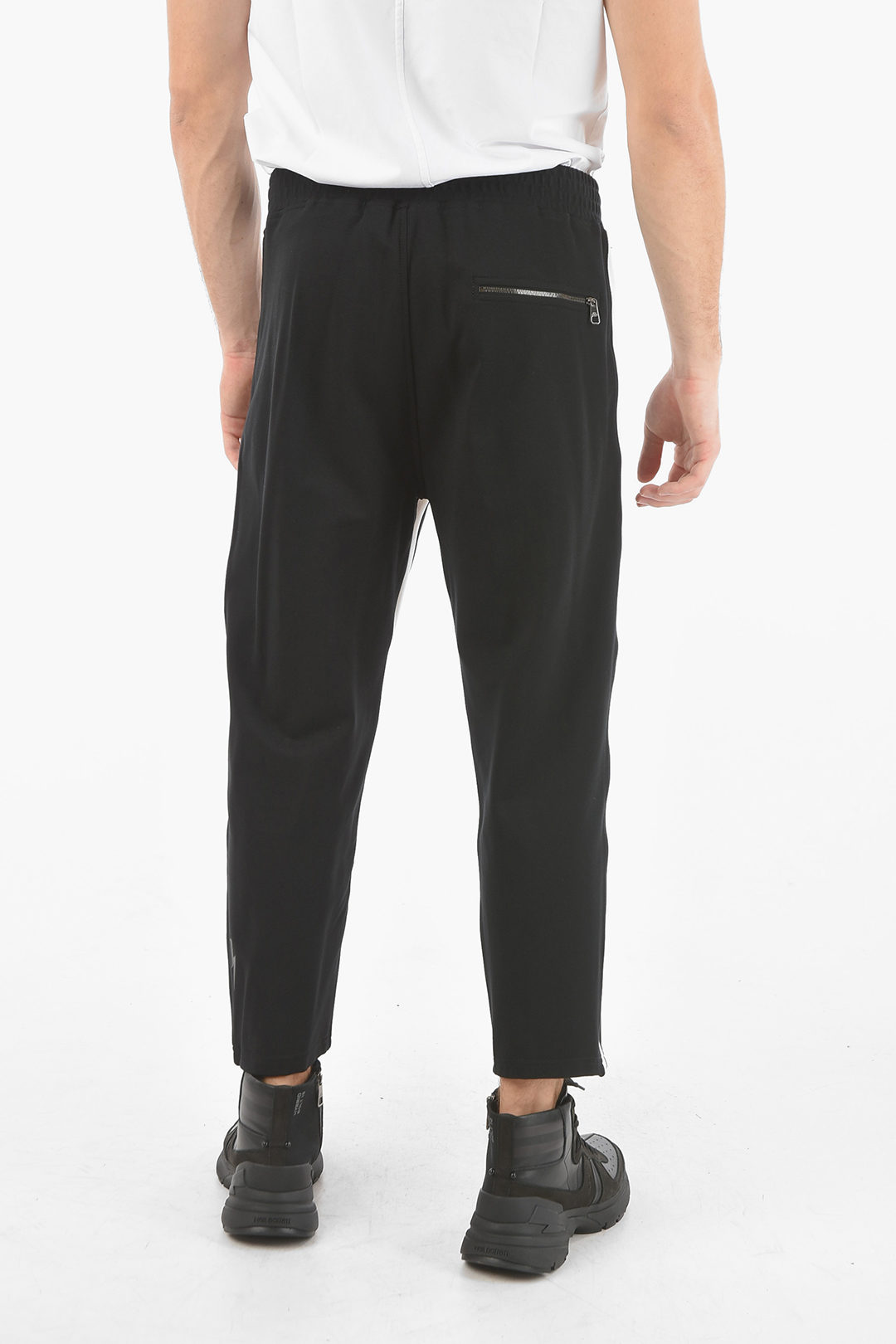 Neil Barrett Regimental Striped Loose Low Rise Sweatpants Men Glamood