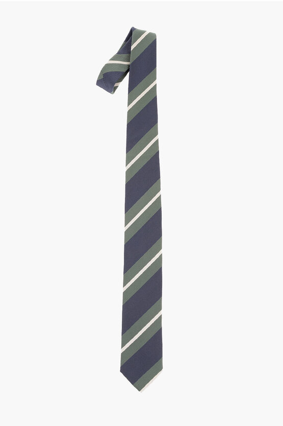 Corneliani Regimental Striped Tie In Multi