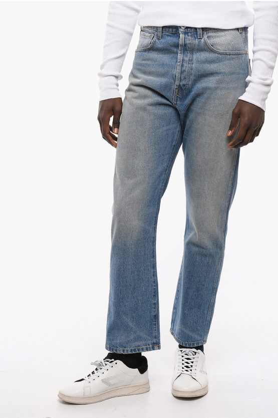 1989 Studio Regular Fit 702 Jeans With Studio Print On The Back 21cm In Blue