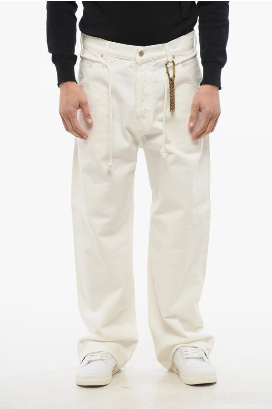 Darkpark Regular Fit David Denims With Drawstring And Chain 28cm