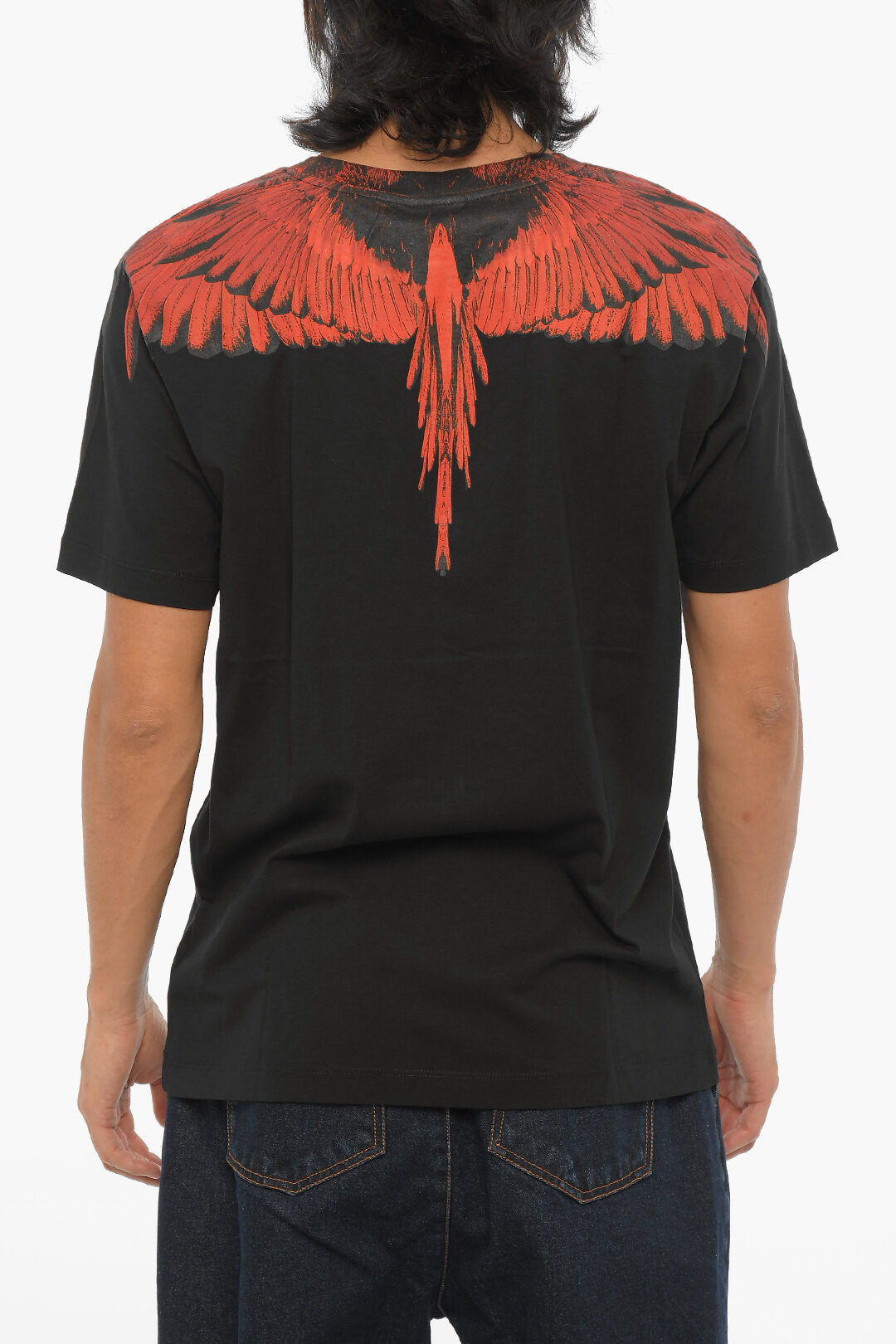 Shirt with wings on shoulder sale